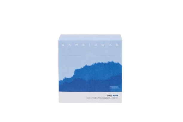 옥천당 감비환 BLUE 제품 포장